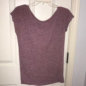 heather pink / purple tee-shirt